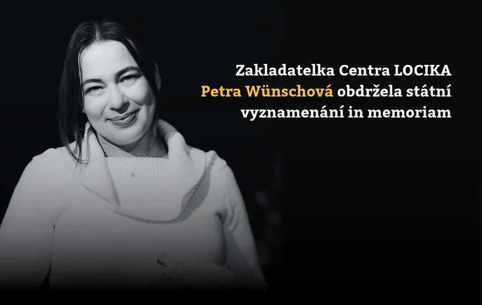 Petra Wünschová obdržela státní vyznamenání in memoriam