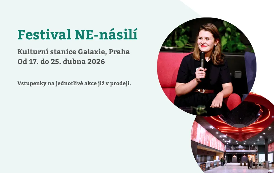 Festival NE-násilí 17. - 25. dubna 2026