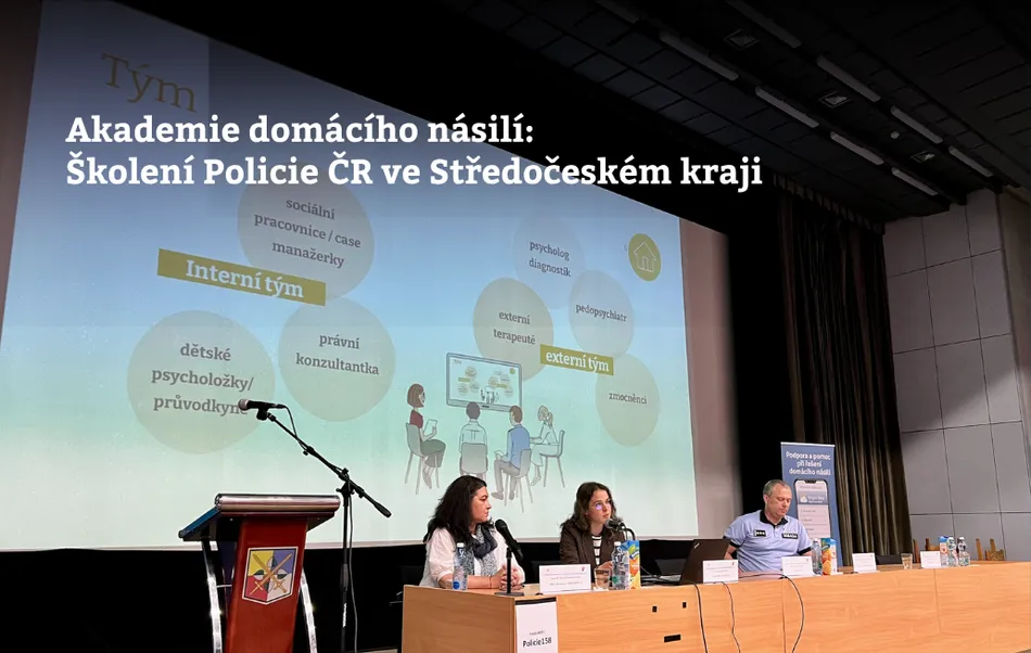 Akademie domácího násilí: Školení Policie ČR ve Středočeském kraji