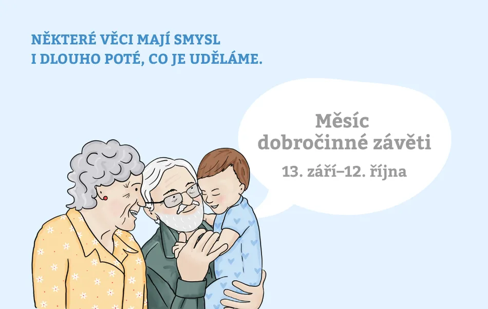 Dar ze závěti může pomáhat dětem i v budoucnu