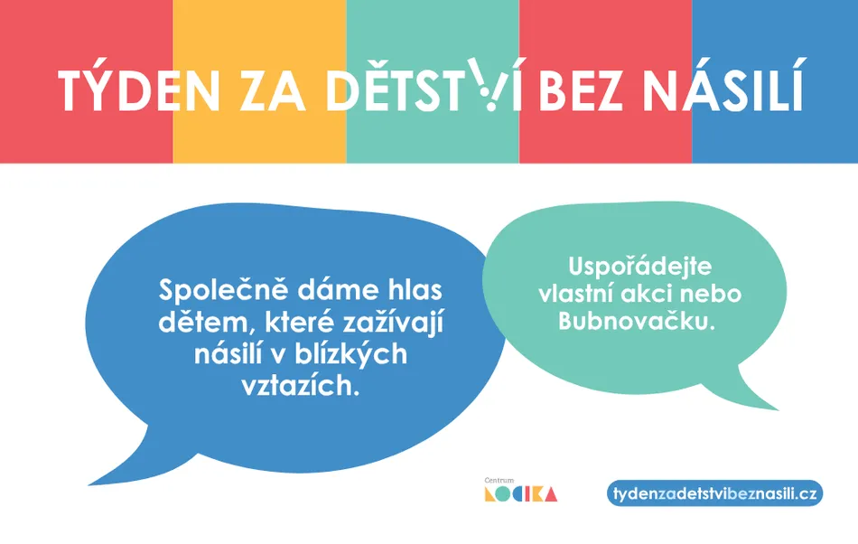 Blíží se třetí ročník Týdne za dětství bez násilí!